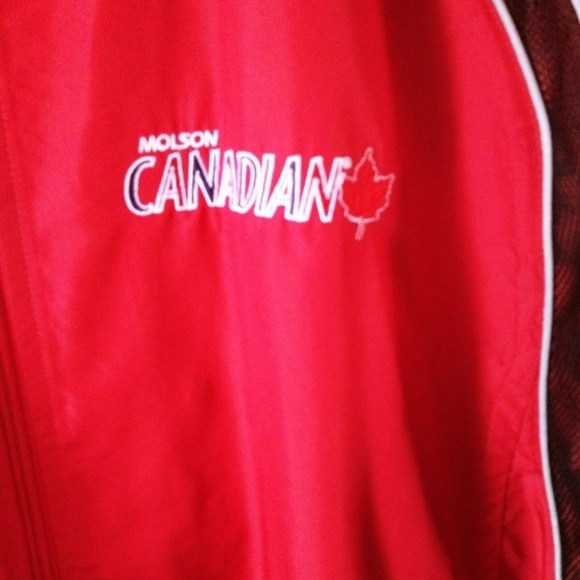 Molson Canadian Red Jacket Size XL - Picture 4 of 5